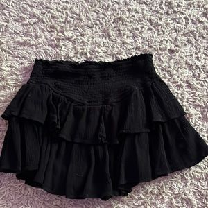 cute rock n rags mini ruffle skirt